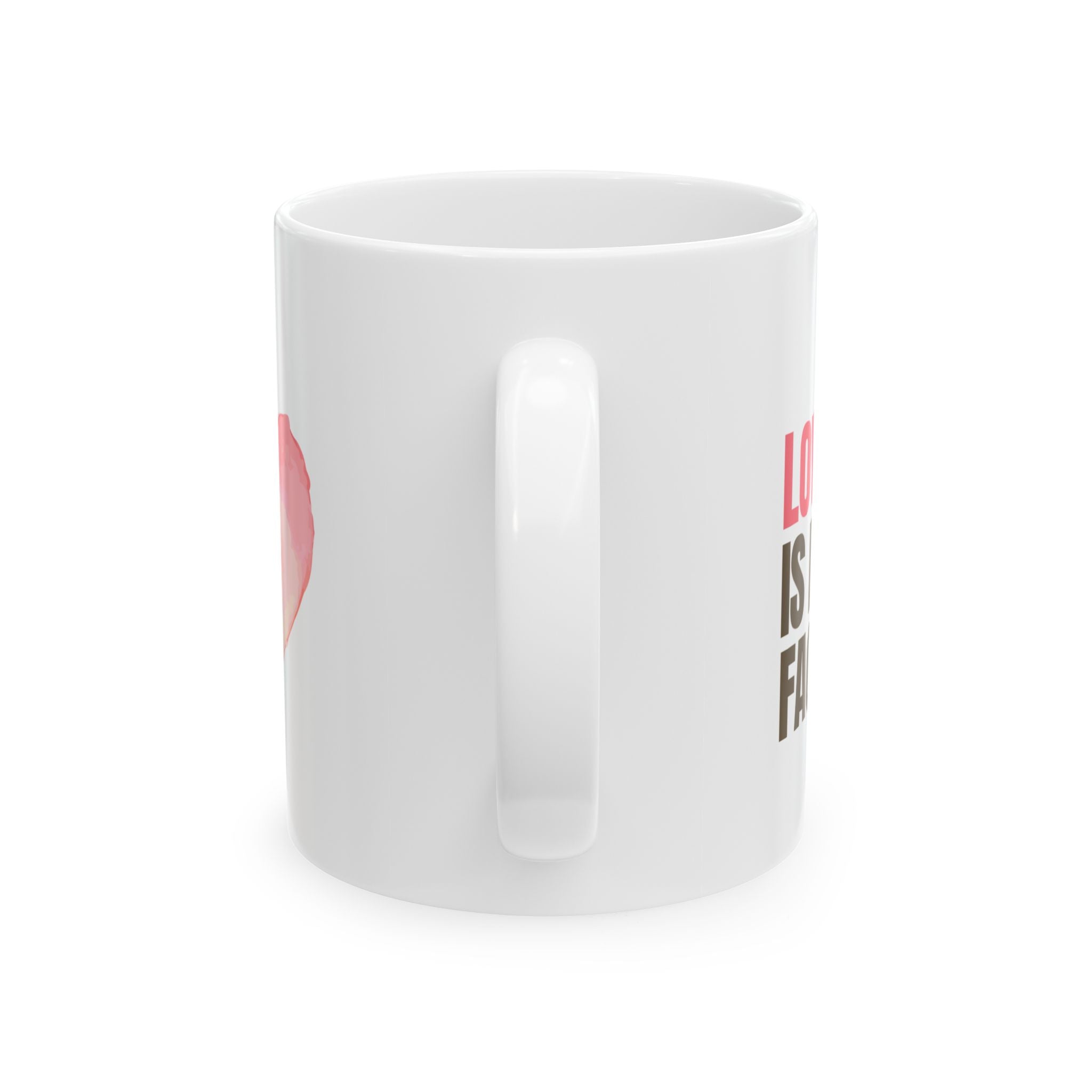 Coffee Mug – Love Is Brewing Funny Romantic Ceramic Coffee Cup (11oz/15oz)