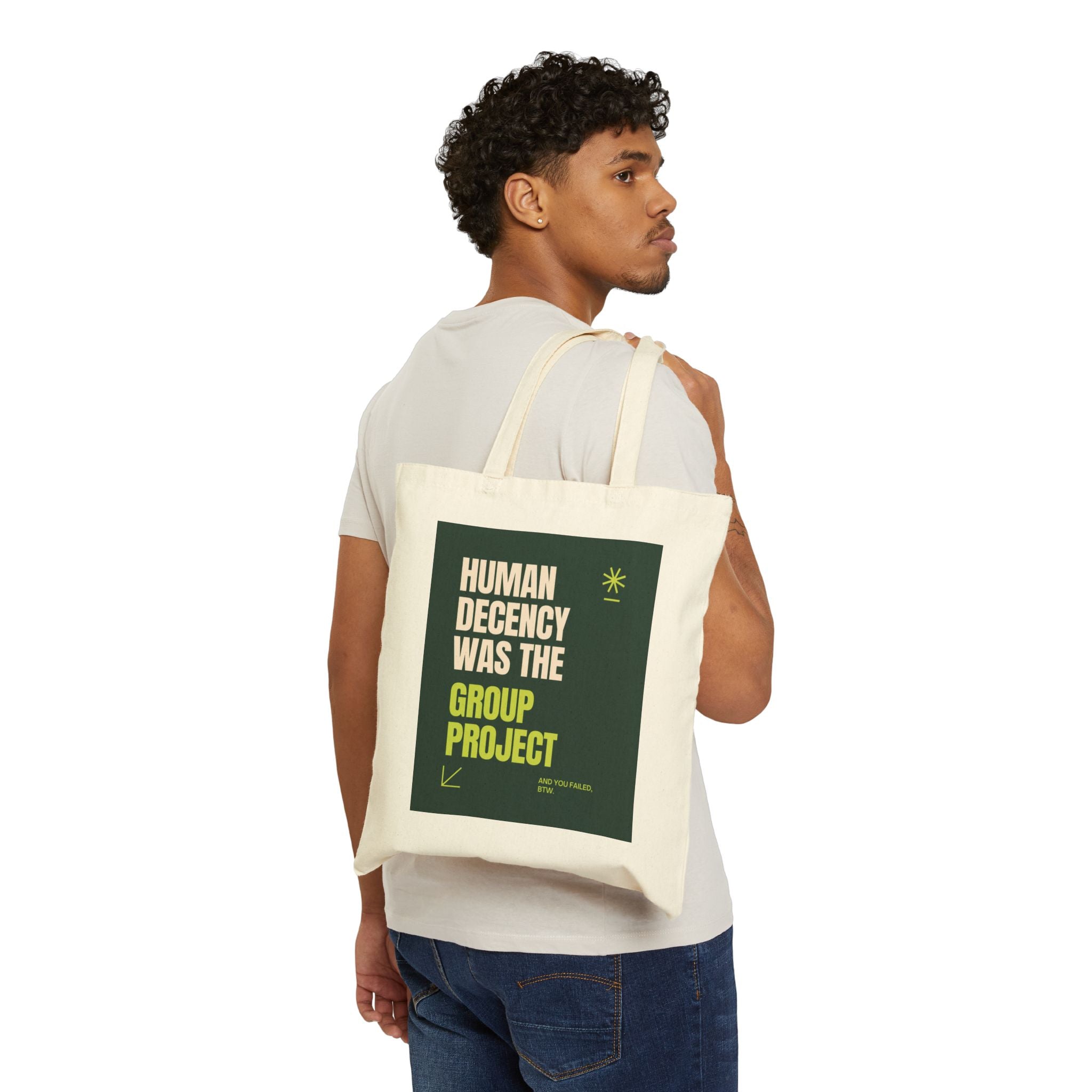 Cotton Canvas Tote Bag